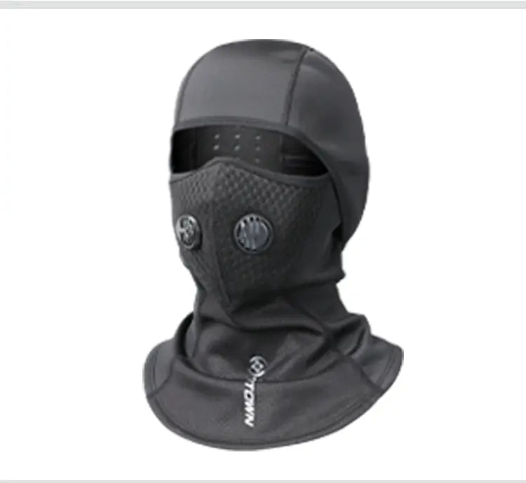 Fleece-lined Thermal Headgear Men's Fall and Winter Riding Cold-Proof Mask Motorcycle Wind-Proof Cap Men's and Women's Ski Full Face Care Scarf Ai-TechWorld 