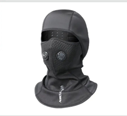 Fleece-lined Thermal Headgear Men's Fall and Winter Riding Cold-Proof Mask Motorcycle Wind-Proof Cap Men's and Women's Ski Full Face Care Scarf Ai-TechWorld 
