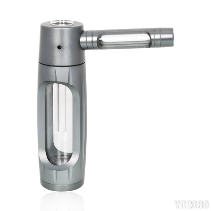 Cross-Border New Arrival Hammer-Shaped Aluminum Alloy Pipe Portable Metal Glass Tobacco Pipe Removable Easy to Clean Pipe Ai-TechWorld 