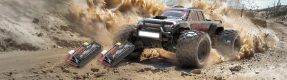 New MJX 10208 Small Monster 1/10 Hypergo 2.4G Brushless High Speed RC Professional Adult Off road Remote Control Vehicle RC Cars Ai-TechWorld 