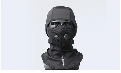 Fleece-lined Thermal Headgear Men's Fall and Winter Riding Cold-Proof Mask Motorcycle Wind-Proof Cap Men's and Women's Ski Full Face Care Scarf Ai-TechWorld 