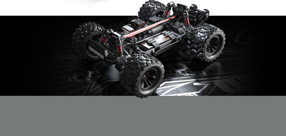 New MJX 10208 Small Monster 1/10 Hypergo 2.4G Brushless High Speed RC Professional Adult Off road Remote Control Vehicle RC Cars Ai-TechWorld 