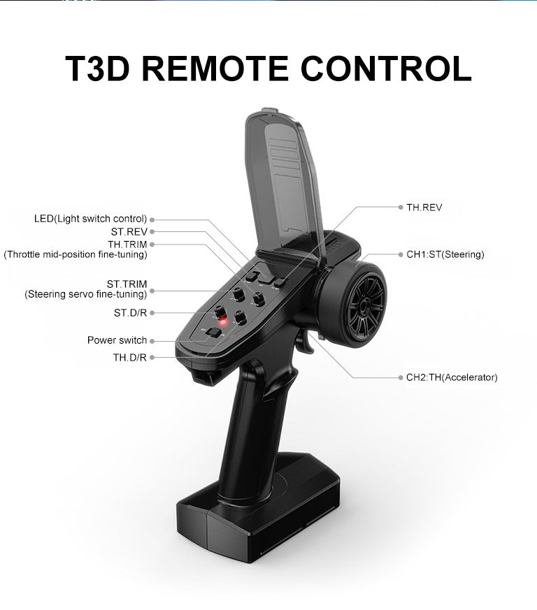 New MJX 10208 Small Monster 1/10 Hypergo 2.4G Brushless High Speed RC Professional Adult Off road Remote Control Vehicle RC Cars Ai-TechWorld 