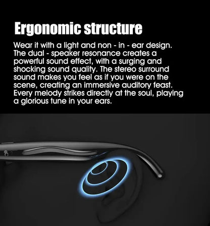 OPPO AI Smart Glasses Ultra Clear Camera Shootingand Recording Touch Sport Sunglasses Bluetooth Call Video Music Player Ai-TechWorld 