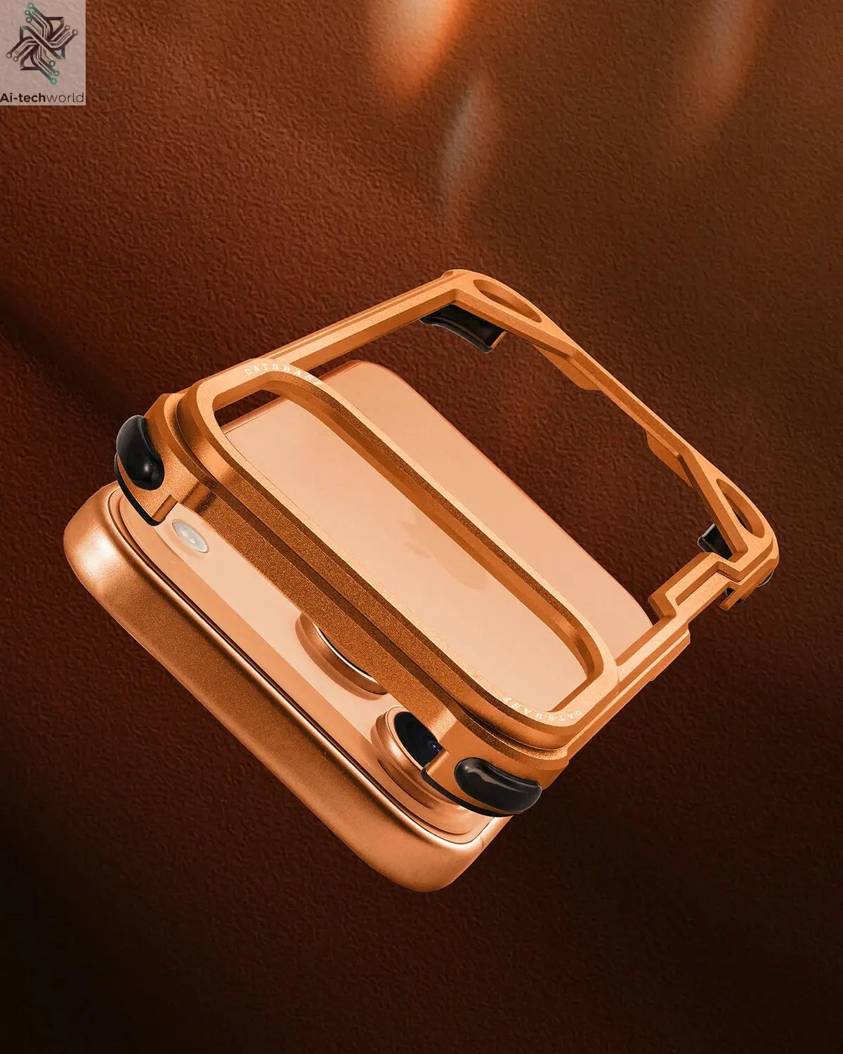 Oatsbasf for iPhone 17 Pro/Pro Max/17 Air Phone Case Metal Frameless Minimalist Wireless Charging Ultra-thin Protective Cover Ai-TechWorld 