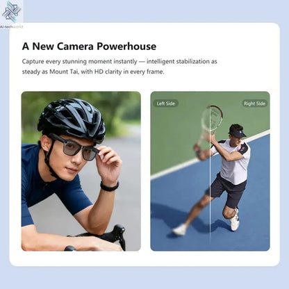 Oneplus Smart 8K AI Glasses With 100mp Camera Chat Gpt Touch Sport Sunglasses Bluetooth Calling Music Player For Men Women Gift - Ai-TechWorld