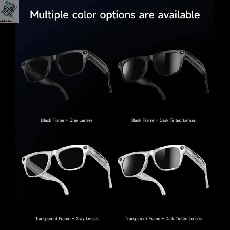 Oneplus Smart 8K AI Glasses With 100mp Camera Chat Gpt Touch Sport Sunglasses Bluetooth Calling Music Player For Men Women Gift - Ai-TechWorld