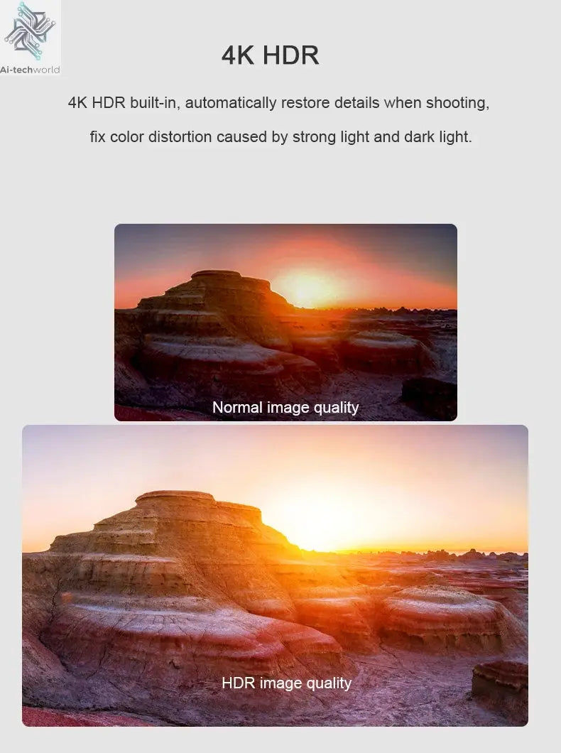 Ordro EP7 Digital Camera Head Wearable Motorcycle Vlog Camcorder 4K 60FPS with Remote Control for YouTube Videos Ai-TechWorld 