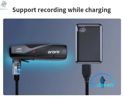 Ordro EP8 Head Wearable Action Camera Vlog 4K 60fps for YouTube Videos Motorcycle Helmet Digital Camcorder Camara Stabilization Ai-TechWorld 