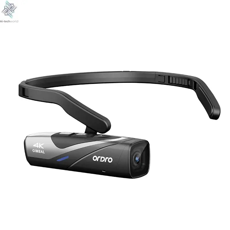 Ordro EP8 Head Wearable Action Camera Vlog 4K 60fps for YouTube Videos Motorcycle Helmet Digital Camcorder Camara Stabilization Ai-TechWorld 