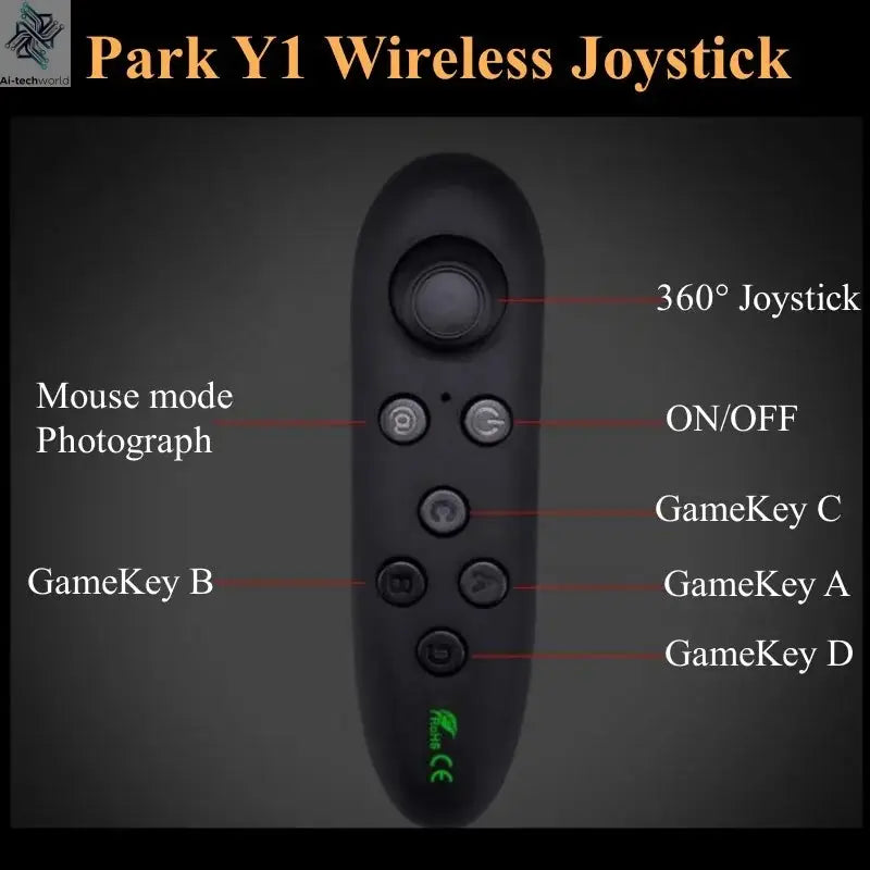 Original J70 4K Wireless Virtual Reality VR Glasses Stereo 3D Videos Google Cardboard Box Headset Helmet for Smartphone Max 6.7" Ai-TechWorld 