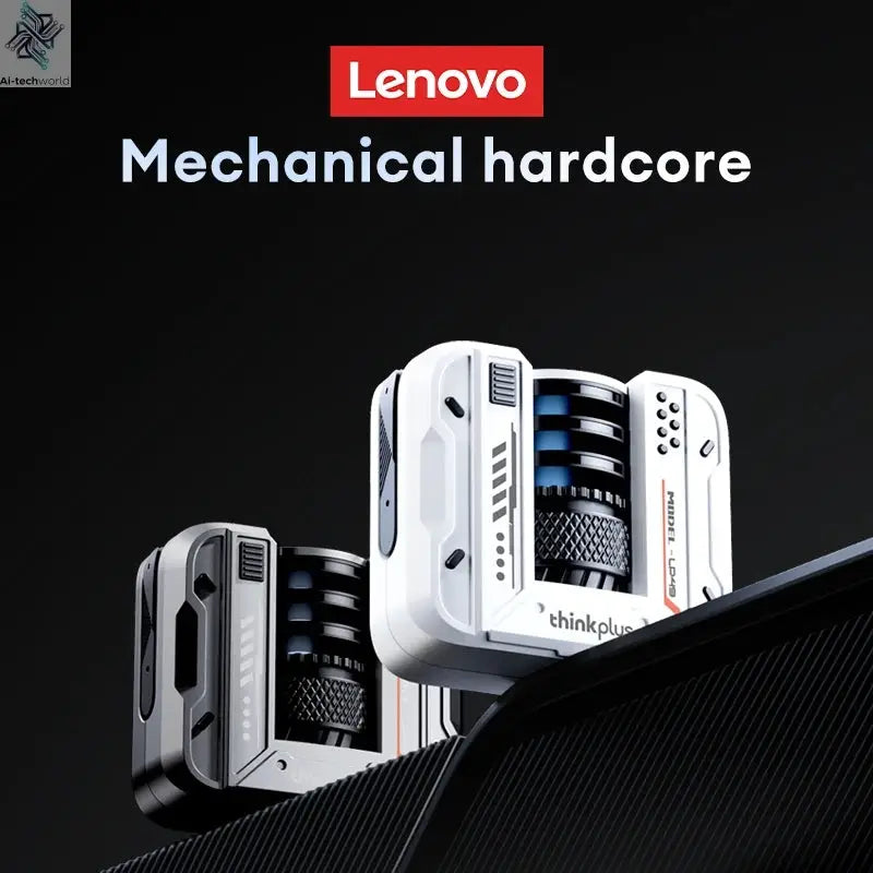 Original Lenovo LP49 Wireless Gaming Earphones Noise Reduction Daul Mode HD Call Earbuds Low Latency Bluetooth 5.4 Headphones Ai-TechWorld 