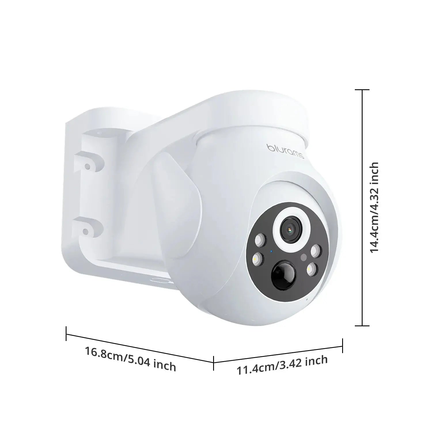 Outdoor Security Camera – 2K HD with Motion Tracking, Color Night Vision & Two - Way Audio - Ai - TechWorld