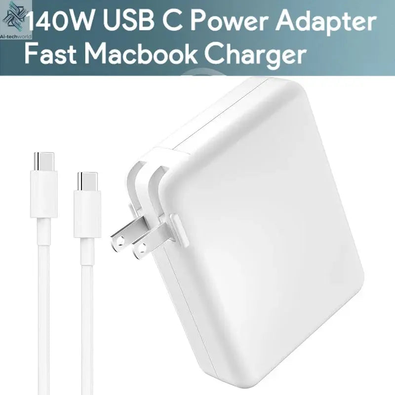 PD 140W USB C Charger Fast Charger Power Adapter for MacBook Pro, MacBook Air, iPad Pro, Samsung Galaxy and All USB-C Devices Ai-TechWorld 