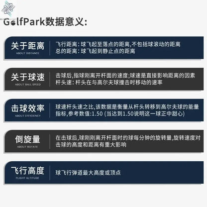 PGM Golf Data Analyzer   Portable Trainer Indoor - Ai-TechWorld