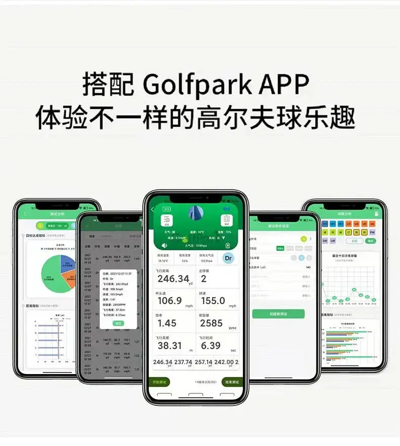 PGM Golf Data Analyzer   Portable Trainer Indoor - Ai-TechWorld