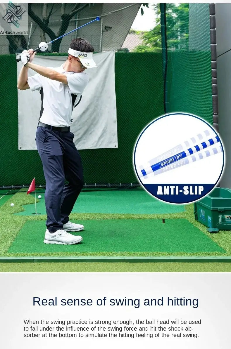 PGM Golf Loud Swing Stick Trainer Increase Swing Speed Delay Off Stick Training Simulator HGB024 - Ai-TechWorld