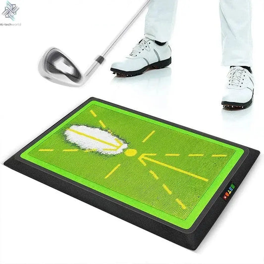 PGM Golf Strike Mat Bead Display Track Beginner Training Trace Detection Pad Swing Exerciser PM130-B - Ai-TechWorld