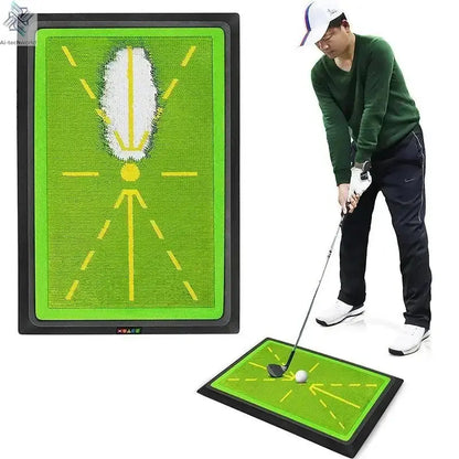 PGM Golf Strike Mat Bead Display Track Beginner Training Trace Detection Pad Swing Exerciser PM130-B - Ai-TechWorld