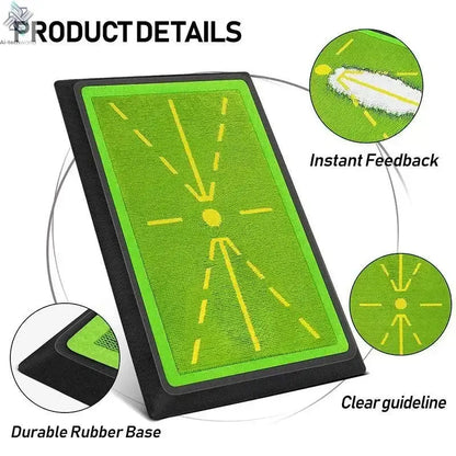 PGM Golf Strike Mat Bead Display Track Beginner Training Trace Detection Pad Swing Exerciser PM130-B - Ai-TechWorld