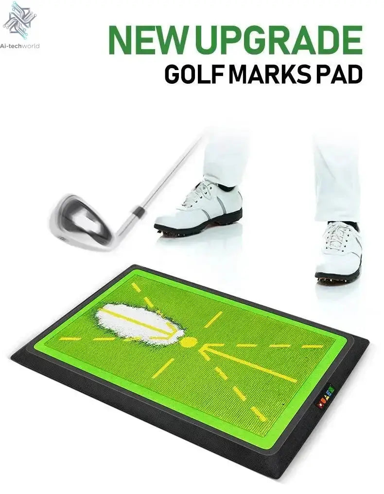 PGM Golf Strike Mat Bead Display Track Beginner Training Trace Detection Pad Swing Exerciser PM130-B - Ai-TechWorld