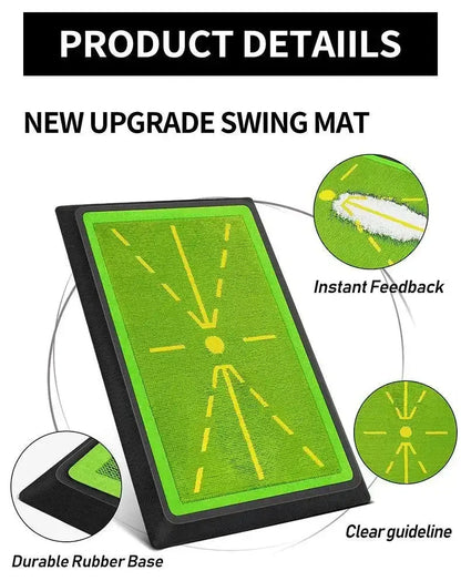 PGM Golf Strike Mat Bead Display Track Beginner Training Trace Detection Pad Swing Exerciser PM130-B - Ai-TechWorld