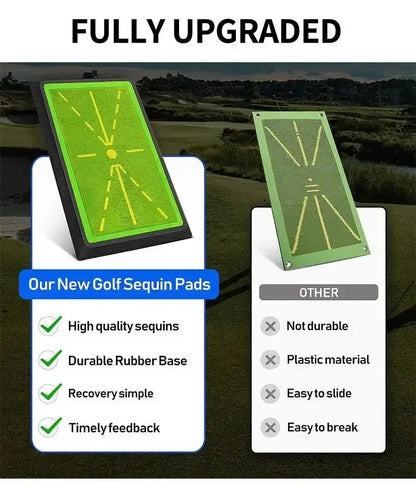 PGM Golf Strike Mat Bead Display Track Beginner Training Trace Detection Pad Swing Exerciser PM130-B - Ai-TechWorld