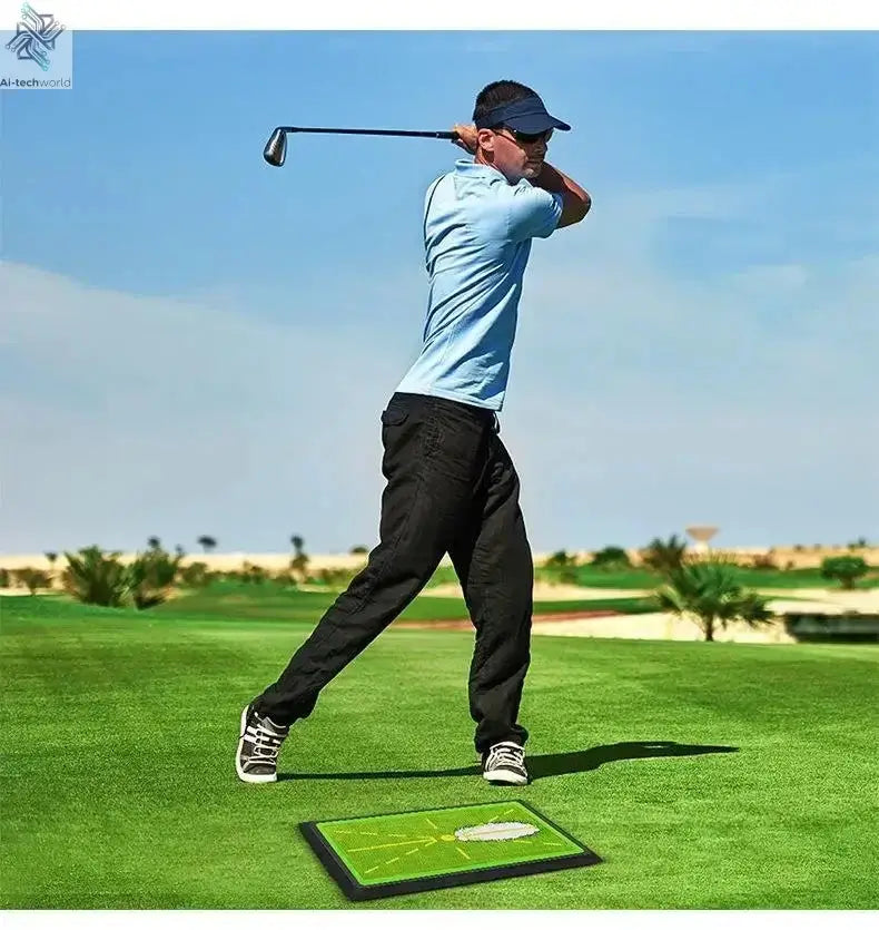 PGM Golf Strike Mat Bead Display Track Beginner Training Trace Detection Pad Swing Exerciser PM130-B - Ai-TechWorld