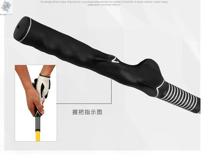 PGM Golf Swing Trainer Simulator Club Wand Beginner Posture Correction Teaching Training Stick Accessories Right Left Hand HL004 - Ai-TechWorld