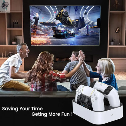 PS5 Controller Charger Station for Playstation 5 Dual for for DualSense Edge Control Fast Charging Dock Stand with Cable Ai-TechWorld 