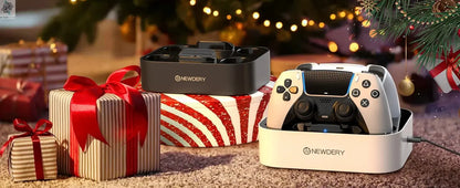 PS5 Controller Charger Station for Playstation 5 Dual for for DualSense Edge Control Fast Charging Dock Stand with Cable Ai-TechWorld 