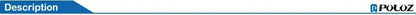 PULUZ 2.4G Wireless Lavalier Microphone Live Broadcast Gaming Microphone For iPhone Type-C Android Camera Audio Video ForYouTube Ai-TechWorld 