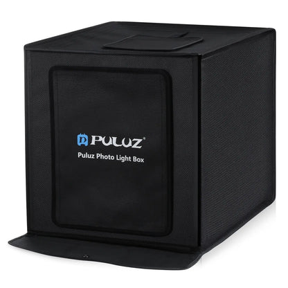 PULUZ 60cm Photo Studio Box Portable Light Soft Box LED 5500K White Light Dimmable 36W Photography Tent Kit with 6 Backdrops Ai-TechWorld 