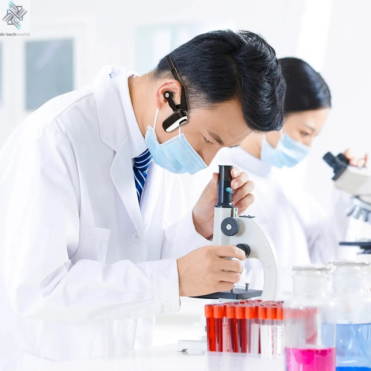 PULUZ Magnetic POV Holder Head Mount For Insta360 GO 3 Wearing Head Belt Ai-TechWorld 