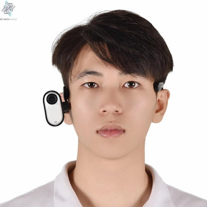 PULUZ Magnetic POV Holder Head Mount For Insta360 GO 3 Wearing Head Belt Ai-TechWorld 