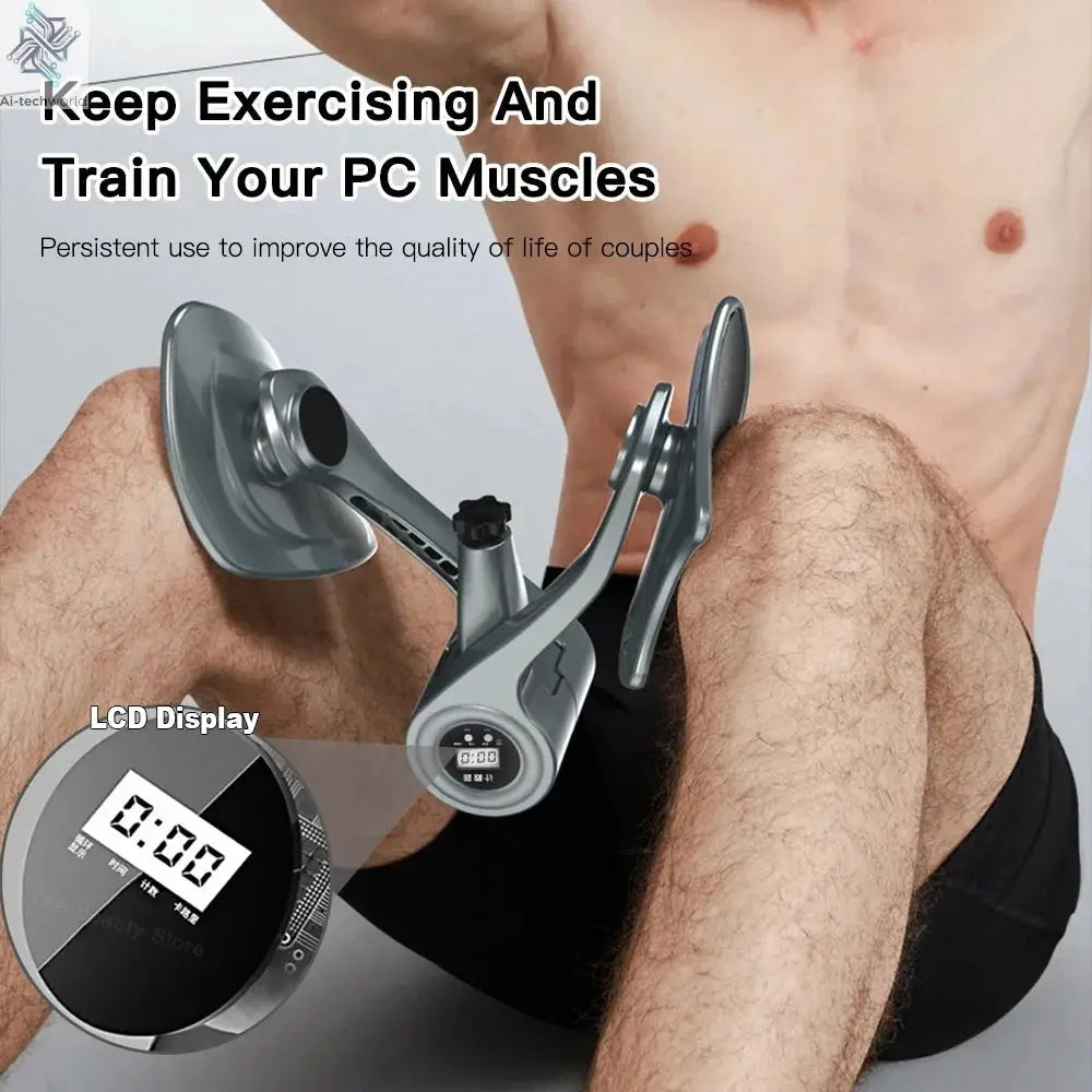 Pelvic Muscle Trainer Kegel Fitness Equipment Home Exercise Pelvis Buttock Equipments For Men Floor Exerciser Strengthen Ai-TechWorld 