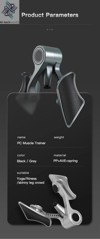 Pelvic Muscle Trainer Kegel Fitness Equipment Home Exercise Pelvis Buttock Equipments For Men Floor Exerciser Strengthen Ai-TechWorld 