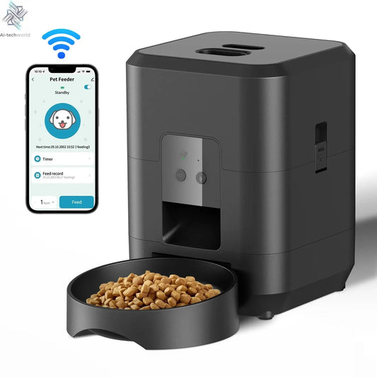 Perfect Automatic Pet Feeder - AppControl - Ai - TechWorld