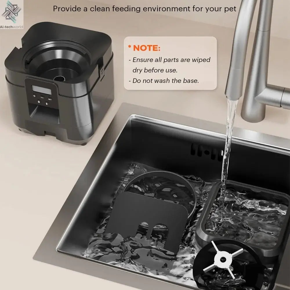 Perfect Automatic Pet Feeder - AppControl - Ai - TechWorld