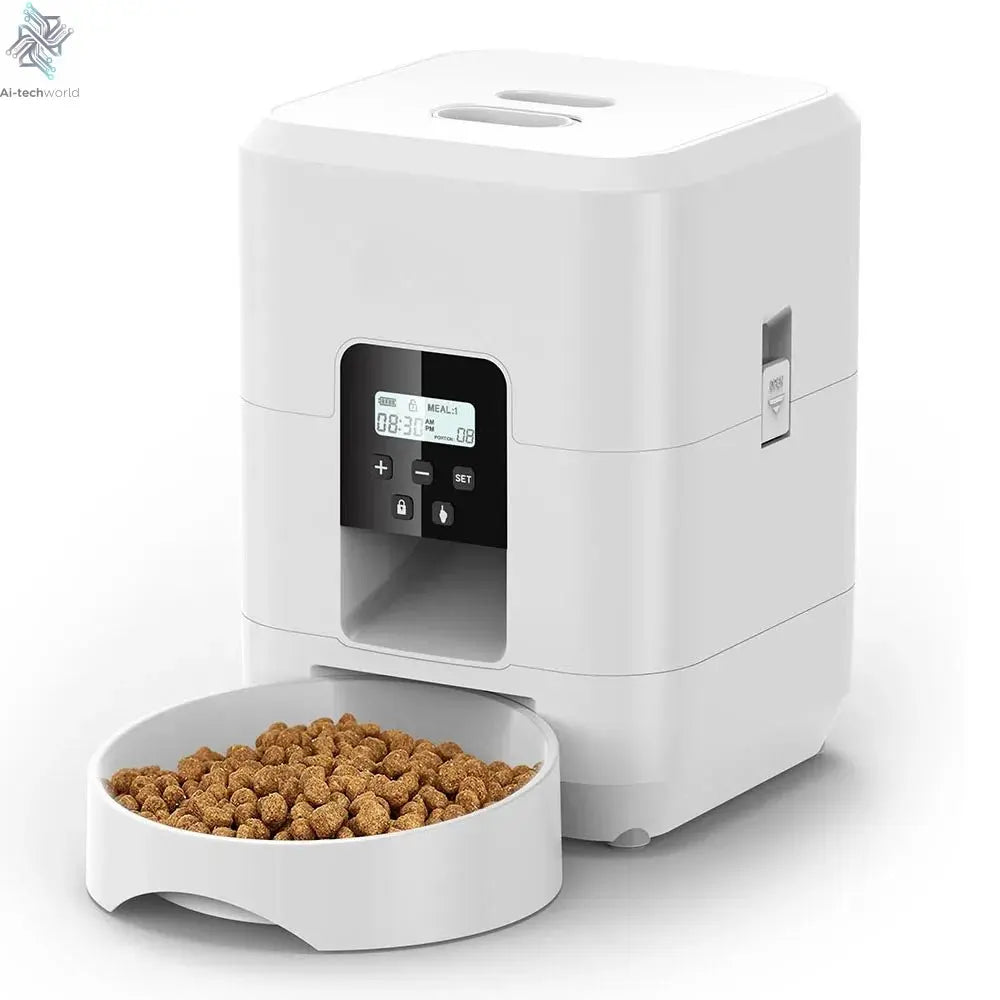 Perfect Automatic Pet Feeder - AppControl - Ai - TechWorld