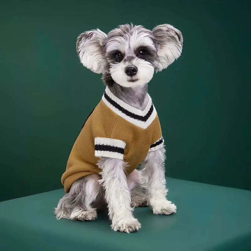 Pet Cat Solid Costume Autumn Winter Christmas Sweater For Small Dogs Kitten Pullover Puppy Vest Clothes Kitty Jacket Outfits Ai-TechWorld 