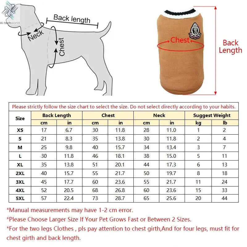 Pet Cat Solid Costume Autumn Winter Christmas Sweater For Small Dogs Kitten Pullover Puppy Vest Clothes Kitty Jacket Outfits Ai-TechWorld 