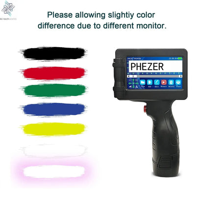 Phezer P17 Handheld Inkjet Printer - Expiry & Batch Code Printing Ai-TechWorld