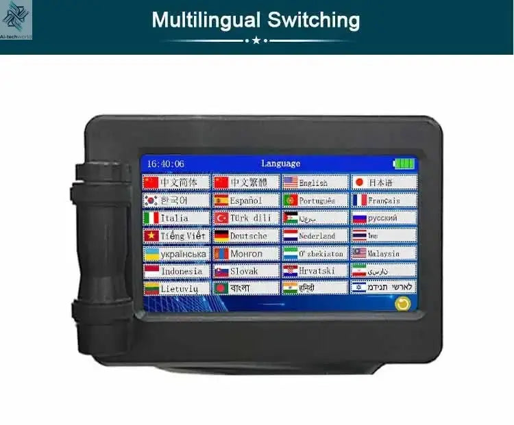 Phezer P17 Handheld Inkjet Printer - Expiry & Batch Code Printing Ai-TechWorld