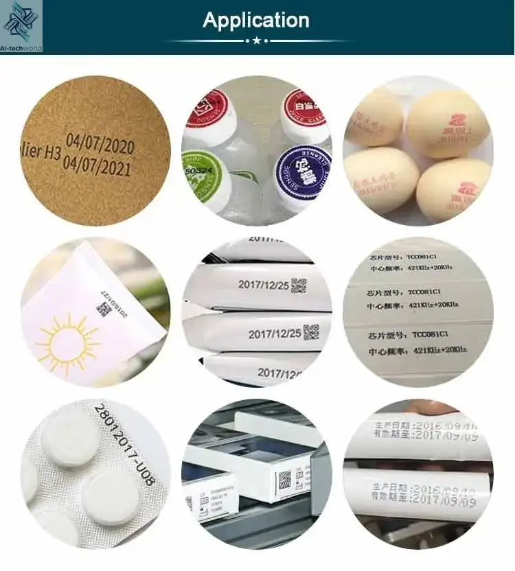 Phezer P17 Handheld Inkjet Printer - Expiry & Batch Code Printing Ai-TechWorld