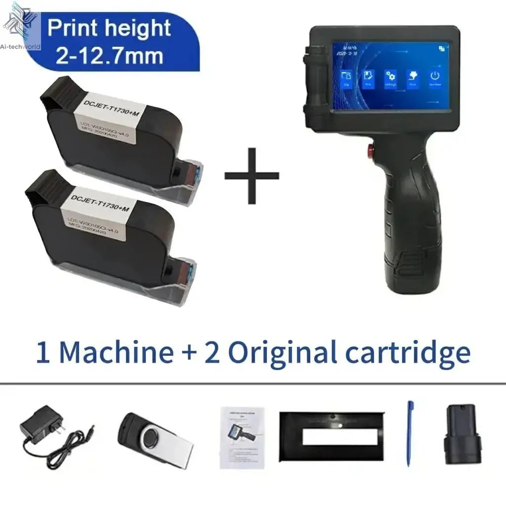 Phezer P17 Handheld Inkjet Printer - Expiry & Batch Code Printing Ai-TechWorld