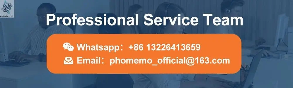 Phomemo M110 Self-adhesive Smart Thermal Label Printer for Business,Barcode Label, Price Tag, Address Wireless Sticker Printer Ai-TechWorld