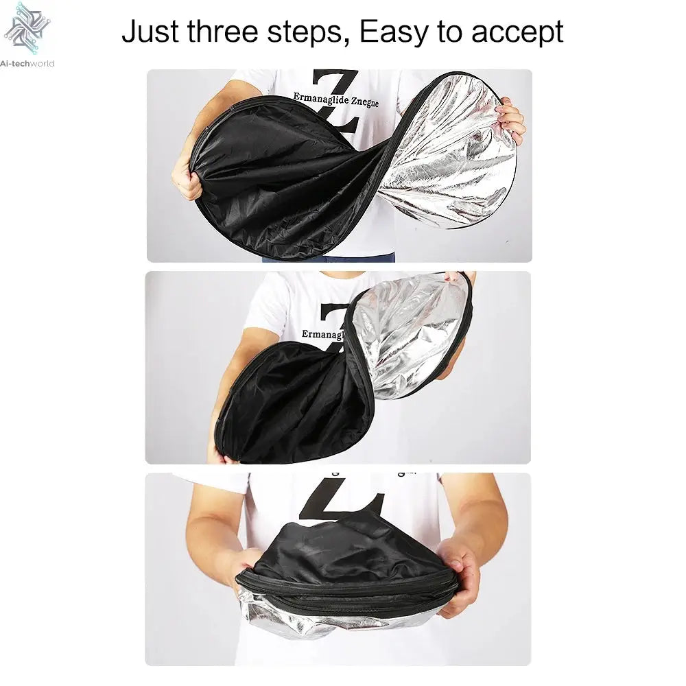 Photography Photo Studio Softbox Lighting Kit With 2.6x3M Background Frame 3pcs Backdrops Tripod Stand Reflector Board 4Umbrella Ai-TechWorld 