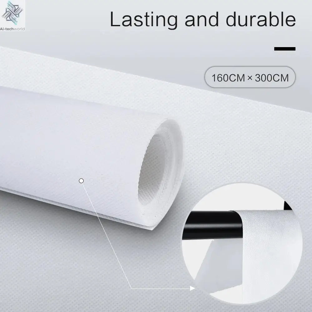 Photography Photo Studio Softbox Lighting Kit With 2.6x3M Background Frame 3pcs Backdrops Tripod Stand Reflector Board 4Umbrella Ai-TechWorld 