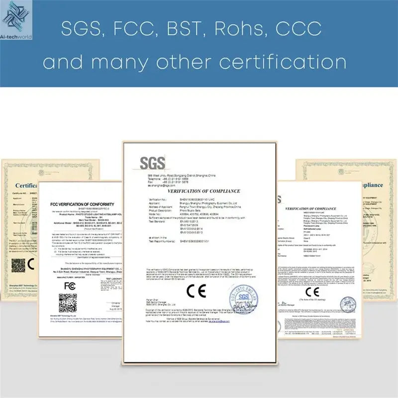 Photography Photo Studio Softbox Lighting Kit With 2.6x3M Background Frame 3pcs Backdrops Tripod Stand Reflector Board 4Umbrella Ai-TechWorld 